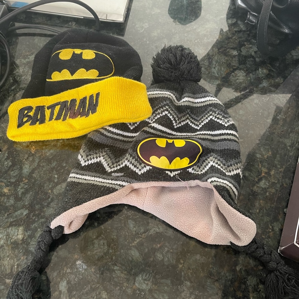 Batman beanie hat bundle